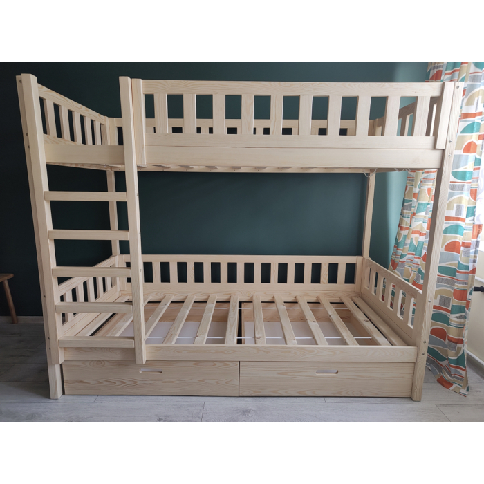 Kinderbed met ladder en lades